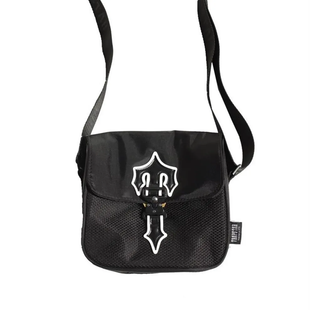 Trapstar Messenger Bag menpostman bags casual yet stylish design accommodates large and simple296U