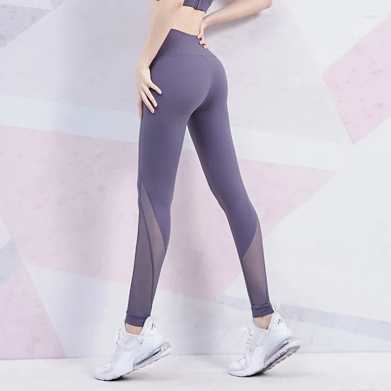 Active Pants Willarde Sexy Mesh Yoga Leggings Womens Seamless Sports Running Tights High Waisted Workout Gym Femme Fitness Leggins