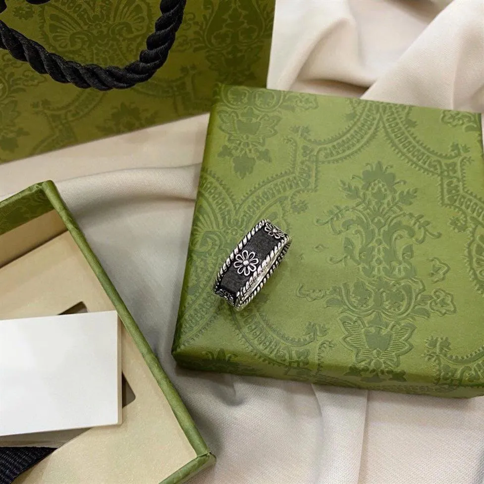 Designers anel moda simples fada banda midi anéis casal botânica festa brilhante homens e mulheres jóias presente para aniversário party289s