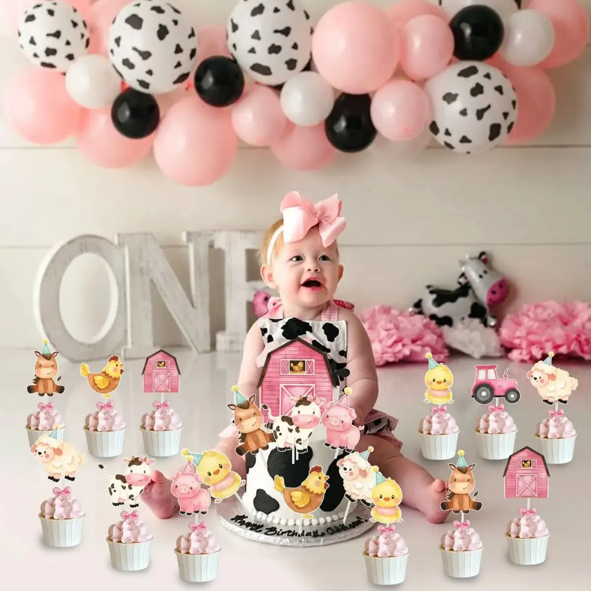 Supporto Cupcake Zoo-Party CC HOME - 3 Livelli Per 24 Cupcake, Design Animaletto - Foto 4