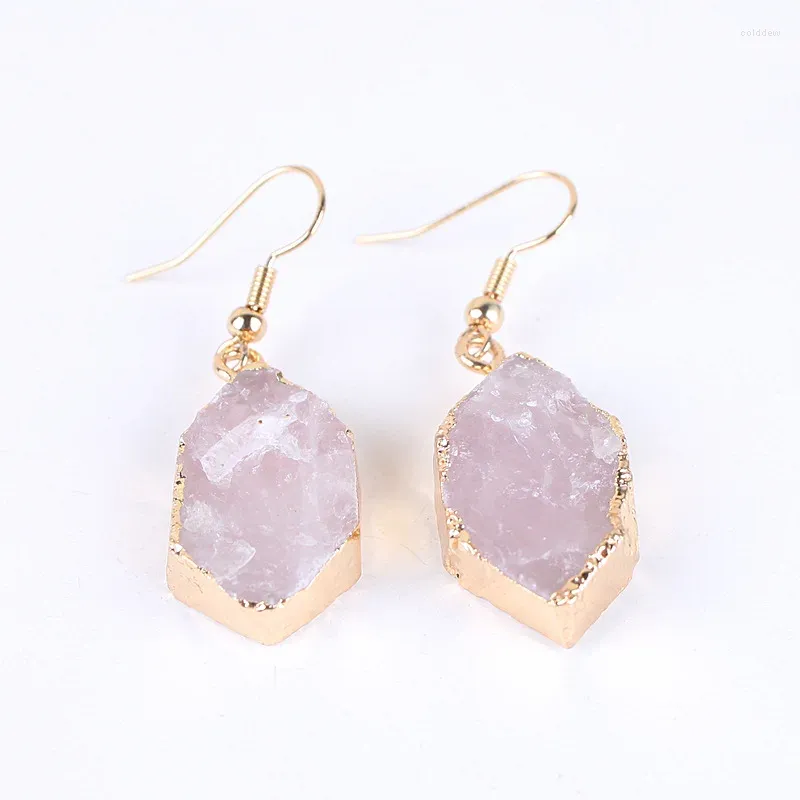 Boucles d'oreilles pendantes pour femme, sac en cristal de poudre, Phnom Penh, bijoux de tempérament originaux faits à la main, rétro