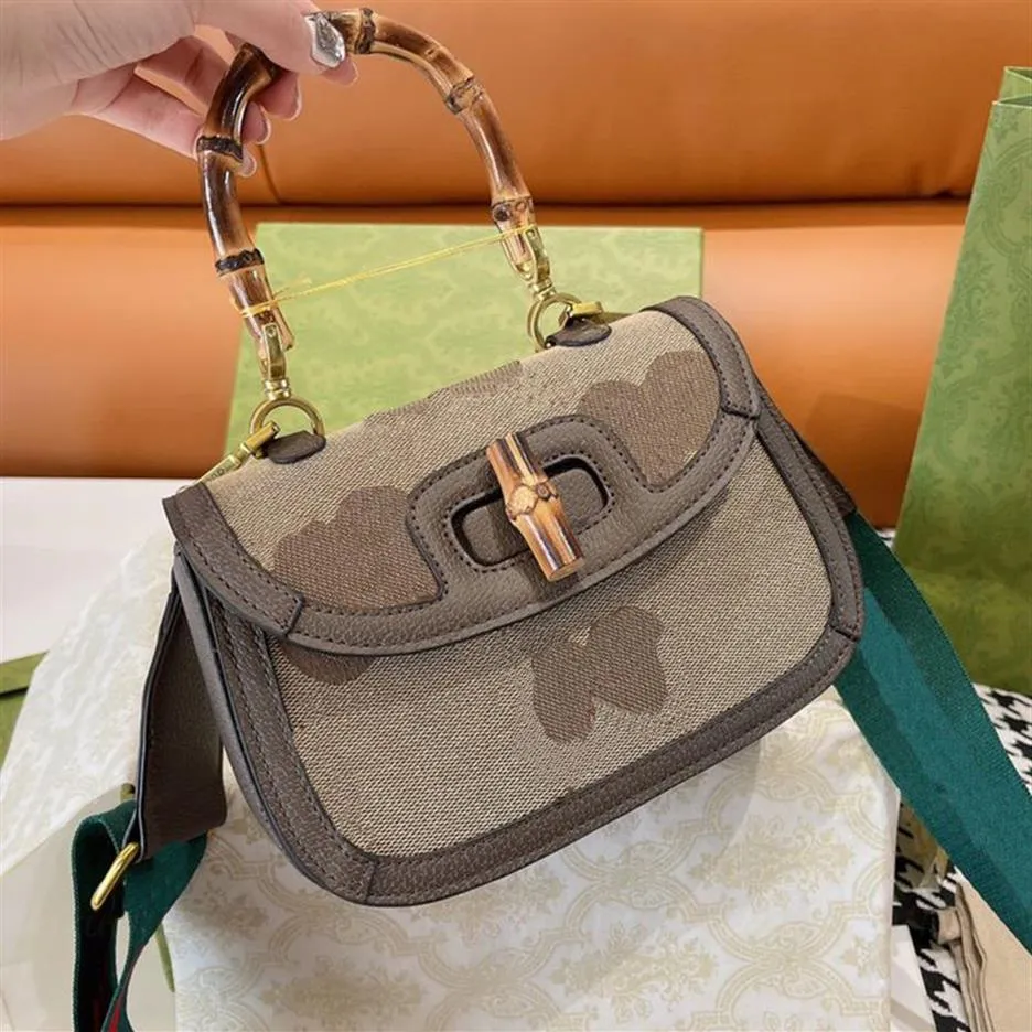 7-color Designer Old Flower Lady Slub Bags Retro Design High-quality Luxury Messenger Bag Casual All-match Large-capacity Handbag 245F