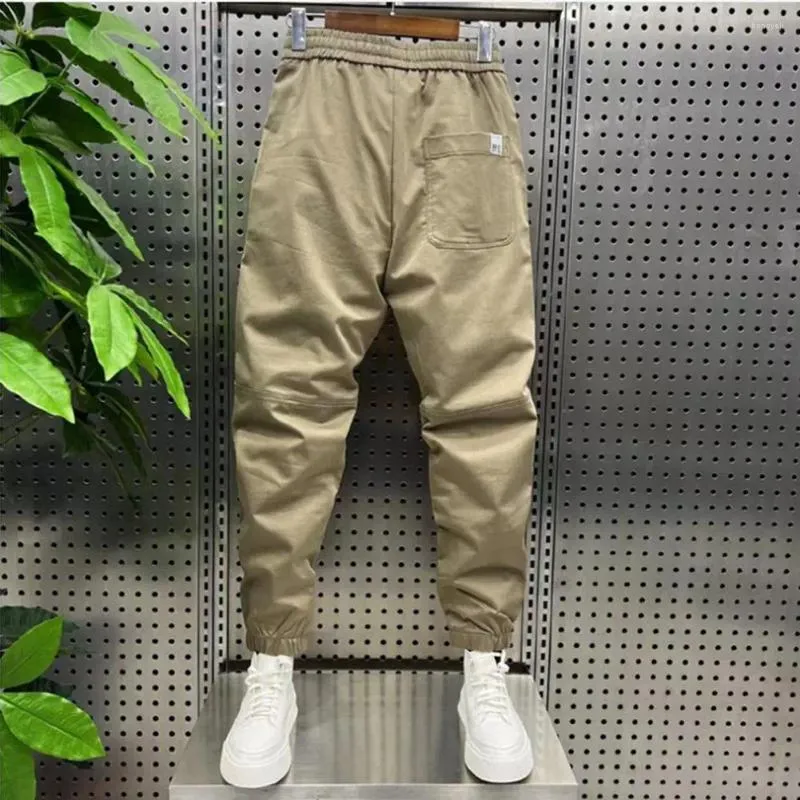 Men's sweatpants with pockets and elastic ankles discount