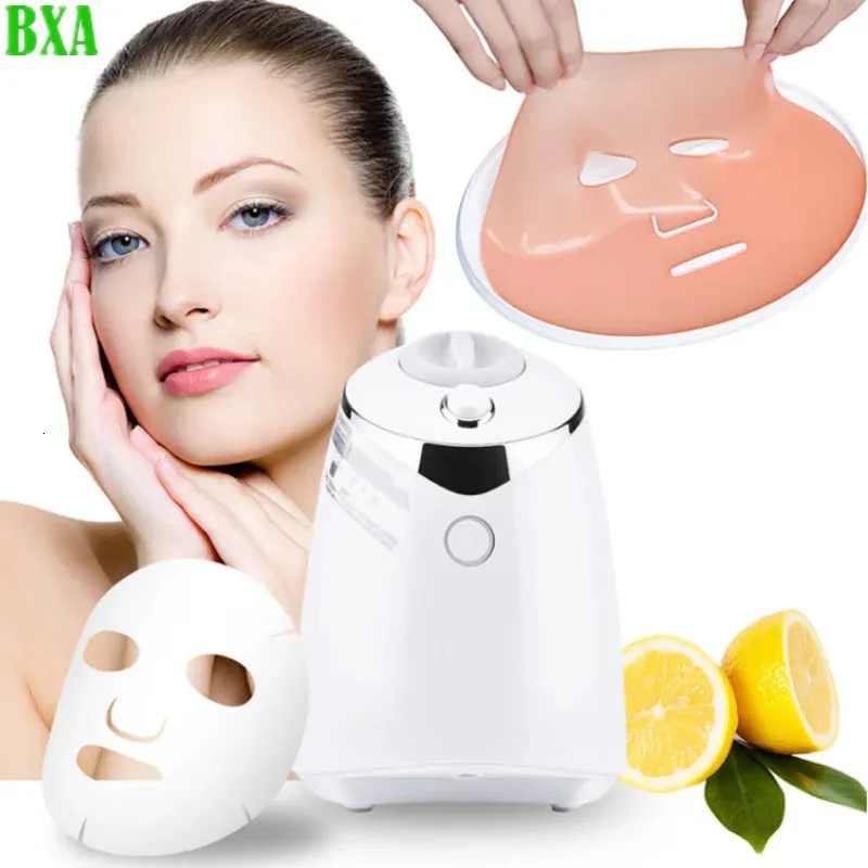 Dispositivi per la cura del viso Macchina automatica per la creazione di maschere per il viso fai da te Trattamento Frutta Collagene vegetale naturale Uso domestico Salone di bellezza SPA Cura Voce 231130