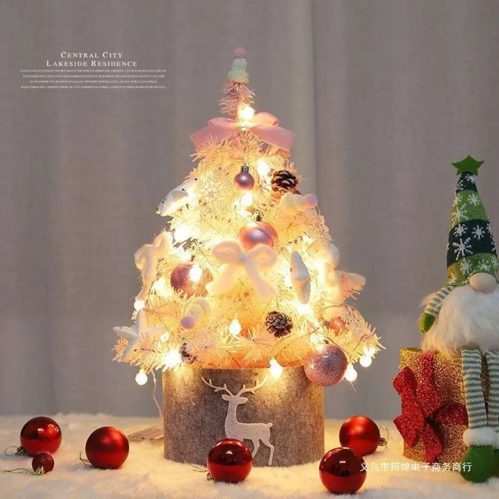 Koreaanse Mini Desktop Kerstboom Pakket Decoratieve Cadeau Teller Creatieve Ornamenten