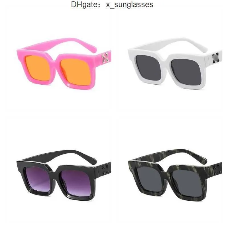 Lunettes de soleil Designer Offs blanc nouvelle mode 3925 Protection solaire pour femmes et lunettes Uv pour hommes T5H8
