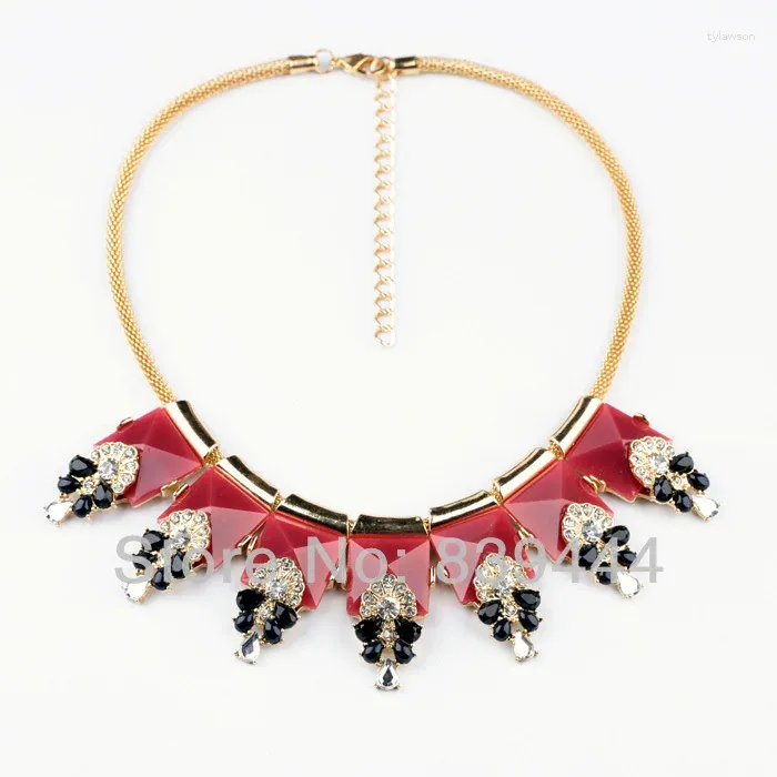 Pendentif Colliers Bijoux De Mode Rouge Collier Princesse