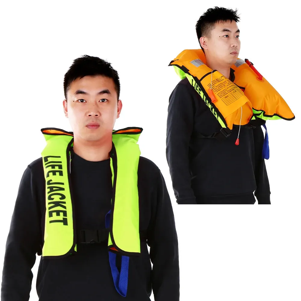 Manual/Automatic Inflatable Life Jacket Professional Swiming