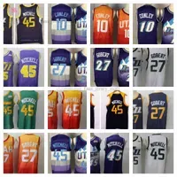 College wear New Basketball Jersey Donovan 45 Mitchell Mens Rudy 27 Gobert Youth Kids John 12 Stockton Karl 32 Malone 2021 New Mike 10 Conle