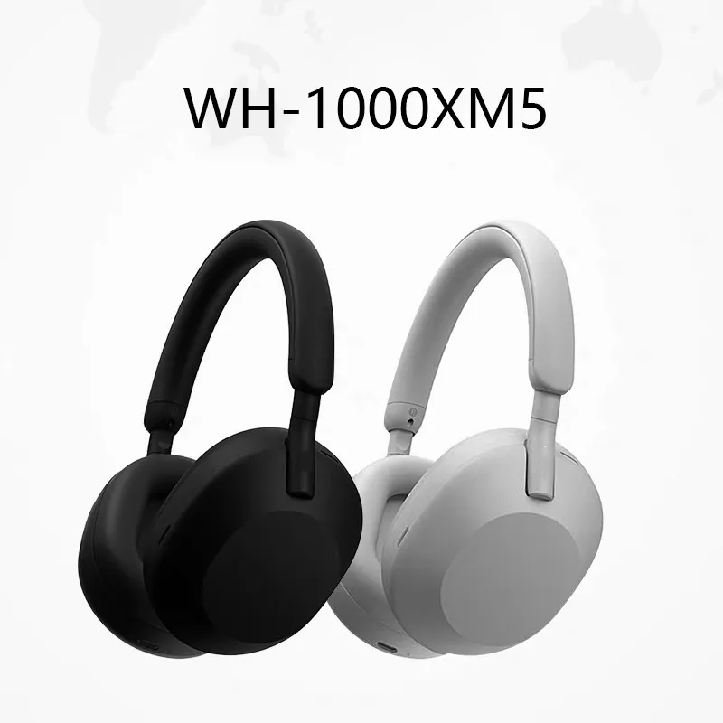 Luxury Quality For Sony WH-1000XM5 Headworn None True Sports gaming Wireless Earbuds Bluetooth Earphone 9D Stereo Headset headphones wholesale Tws headset