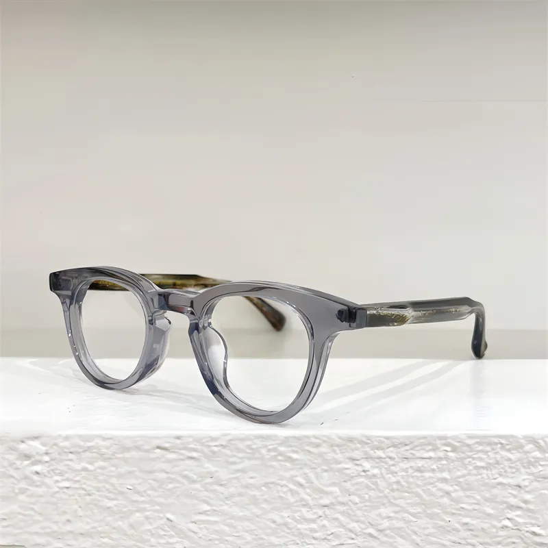 Классические полнокадровые солнцезащитные очки в стиле ретро, изысканные мужские и женские очки с прозрачными линзами, оправа для ПК, модные очки, линзы по рецепту, настраиваемые