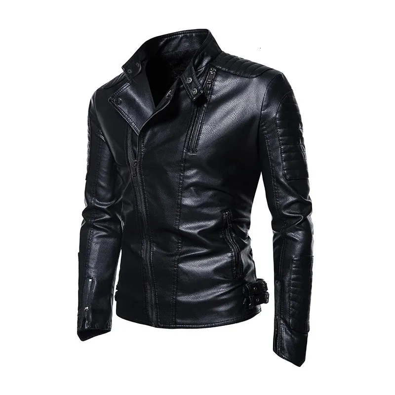 DHgate.com:Vintage Waterproof Faux Leather Motorcycle Jacket