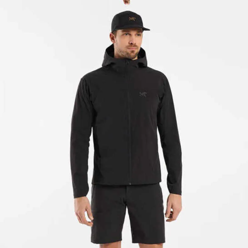 Arcterxys Designer-Jacken Soft Shell Gamma Light Hoody Herren-Kapuzenpullover für Herren, leicht, winddicht, atmungsaktiv