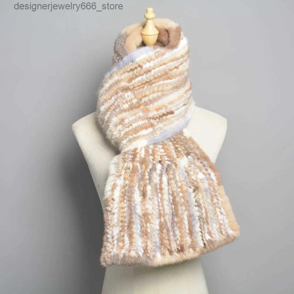 Real mink deals scarf