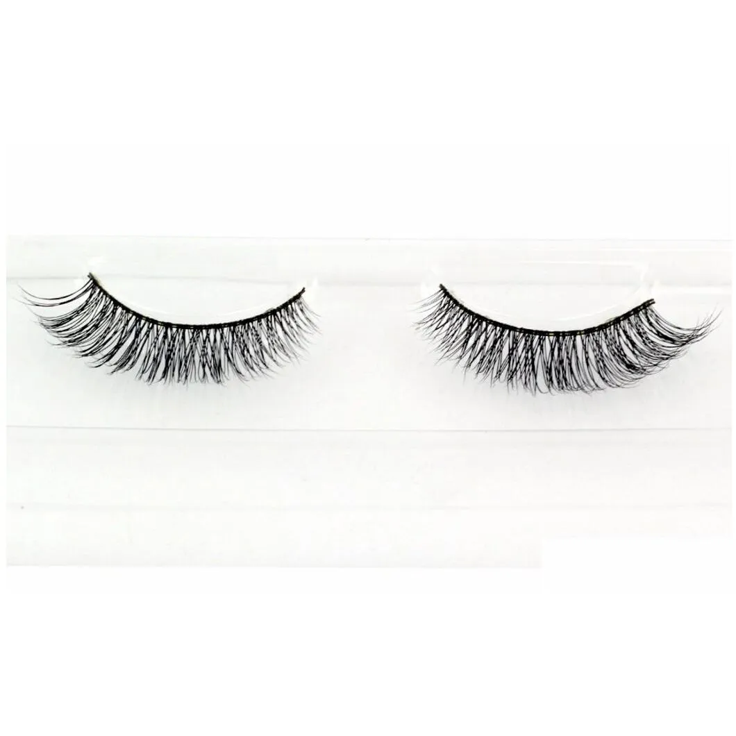 False Eyelashes 10 Pairs Natural Good Thick Mink False Eyelashes For Beauty Makeup Extension Maquiagem Drop Delivery Health Beauty Mak Dhdom