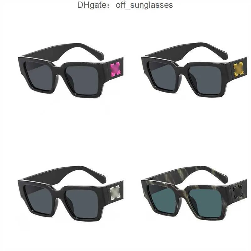 Luxus-Designer-Sonnenbrillen für Männer und Frauen, OFF-Stil, modische Brillen, klassische dicke Platte, schwarz, weiß, quadratischer Rahmen, Brillen, Herren-Brille QX0J