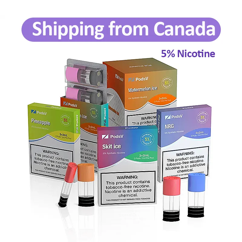 From Canadian Warehouse Zpod Wholesale E Cigarettes Replacement Liquid