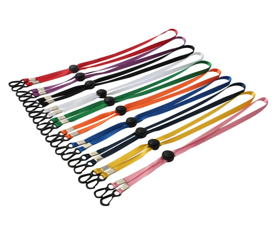 Verstelbaar gezichtsmasker Lanyard Handige handige houder Touw Antilost Antidrop Masker Hangend nekkoord Haltertouwen8846061