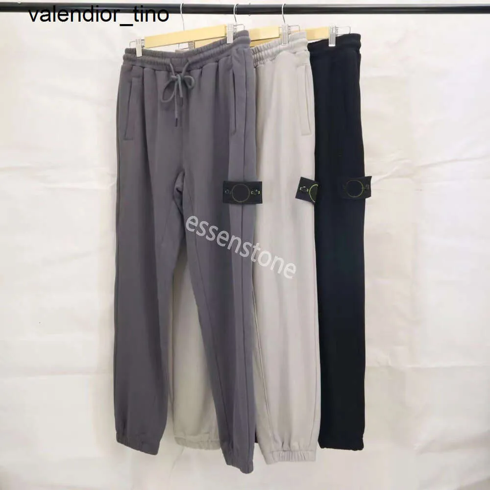 New Designer Mens pantaloni di pietra pietra felpe con cappuccio pullover girocollo Joggers pantaloni cargo caramelle casual manica lunga lettera marchio di moda breve pantalone da donna da uomo