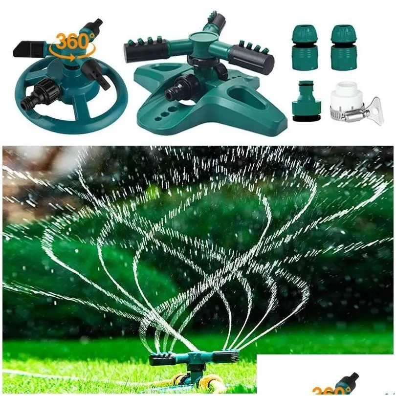 Équipements d'arrosage 360 degrés rotatif Matic jardin pelouse arroseurs système d'eau raccord rapide cour buse fournitures d'irrigation Dro D Otl21