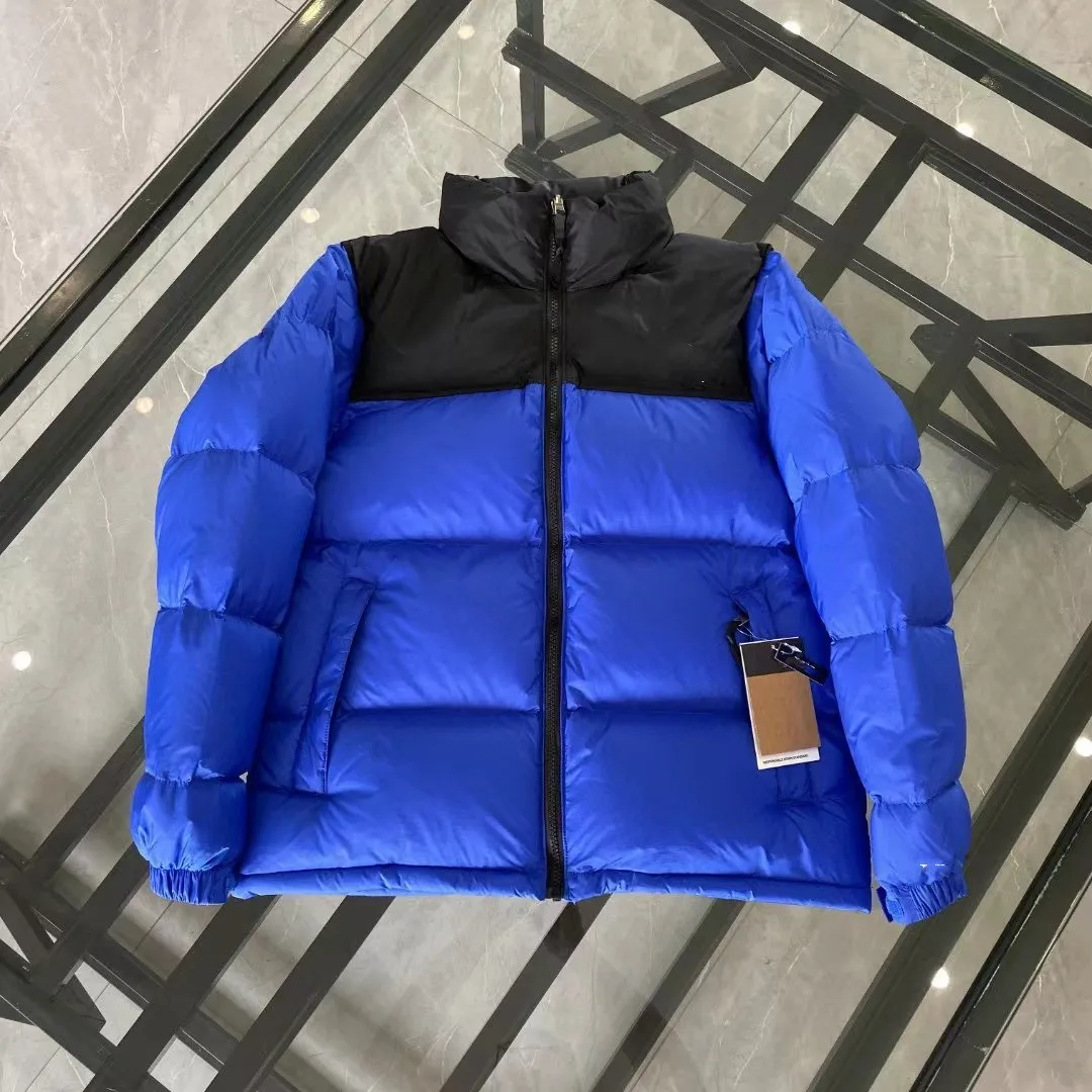 Designer Puffer Jacket Mens Womens Clothes Down Jacket North Windbreaker Ytterkläder Högkvalitativ klassisk kappa Dual Contrast Fashion Down Coat Hot Selling Selling Size XS-XXL