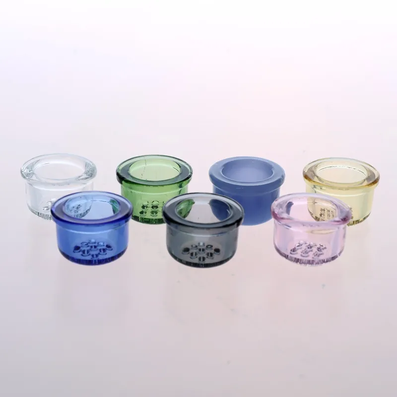 10PCS/1BOX/9 Hole Transparency Glass Bowl Insert, Replacement Bowl, Silicone Smoking Bowl, Silicone Pipe, Bowls for Pipes, Extra Glass Screens, Replacement Screens