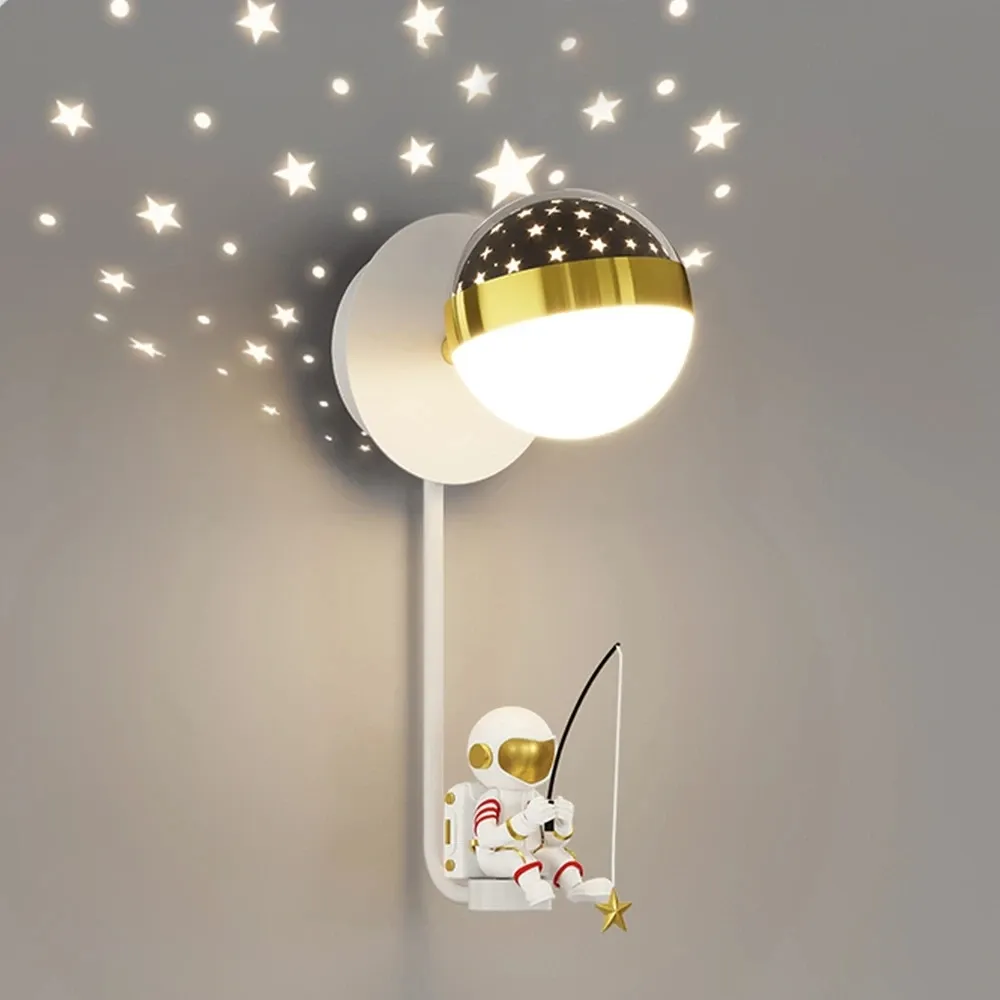 Astronaut Wandlampe Kinderzimmer Schlafzimmer Nacht