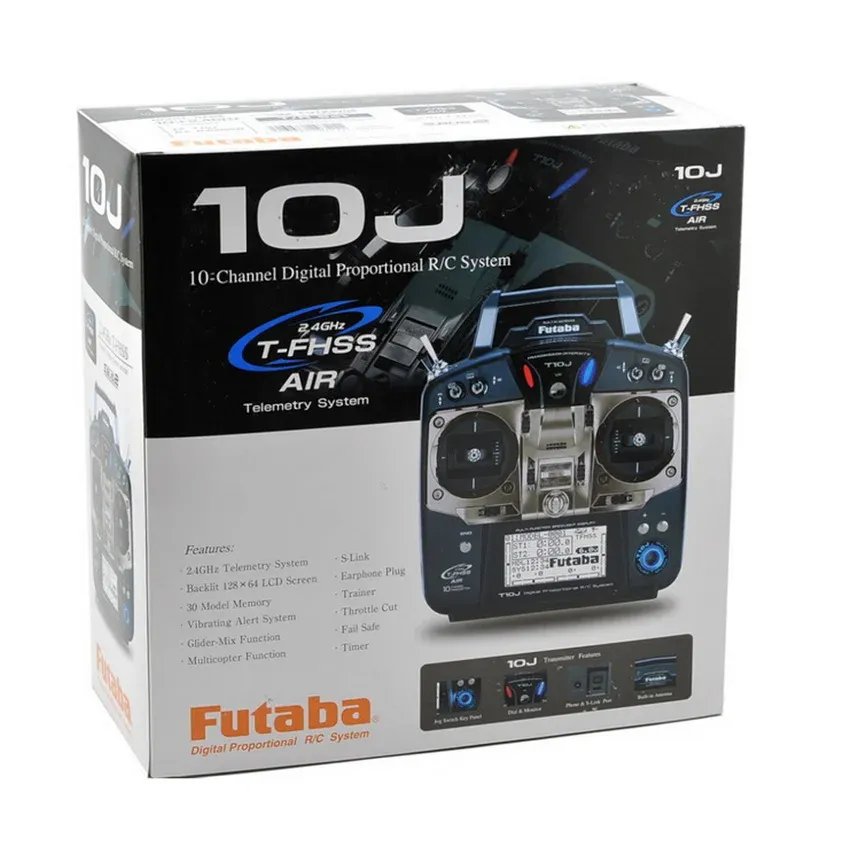 DHgate.com:Futaba T10J 2.4GHz 10-Channel Remote Control with R3008SB ...