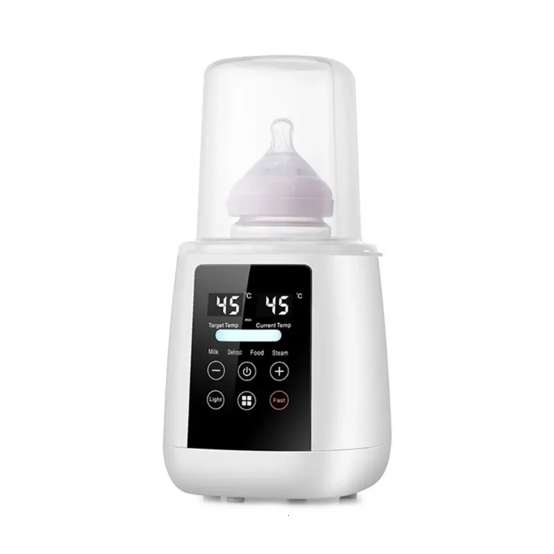 Flessenwarmers Sterilisatoren # N80C Draagbare 6-in-1 flessenwarmer 6-in-1 babymelkverwarmer voor moedermelk of flesvoeding 231201