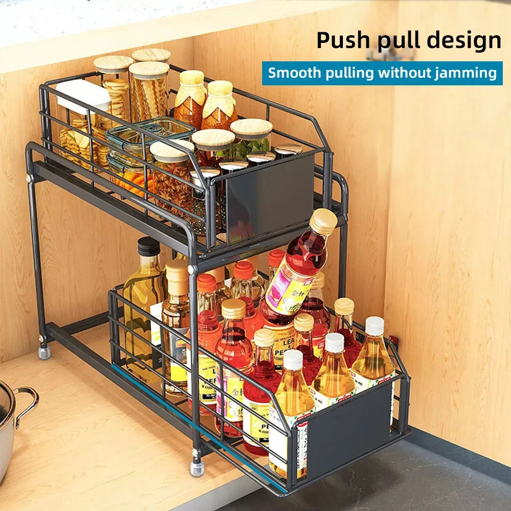 Under sink pot organizer sale