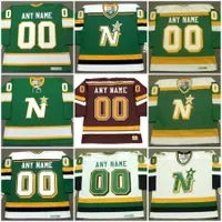 North Stars Jersey Customized with any name & number Vintage Hockey Jerseys Personalized Stiched