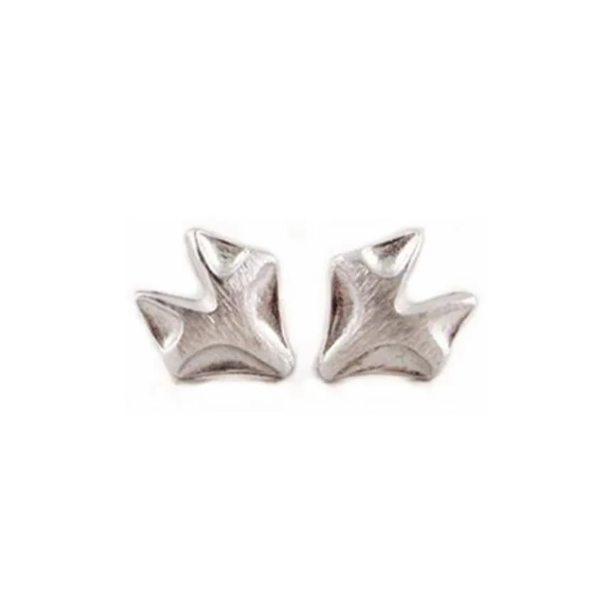 Les derniers éléments des boucles d'oreilles de pote de tête de Fox Gold pour les femmes entièrement 328w