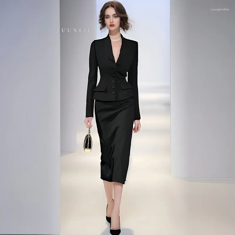 Women's Work Dress Mid-Calf Hooded A-Line Cami Dress with Flutter Sleeve  for Autumn Winter Office Lady from Dhgate Work Dresses - price 83.81