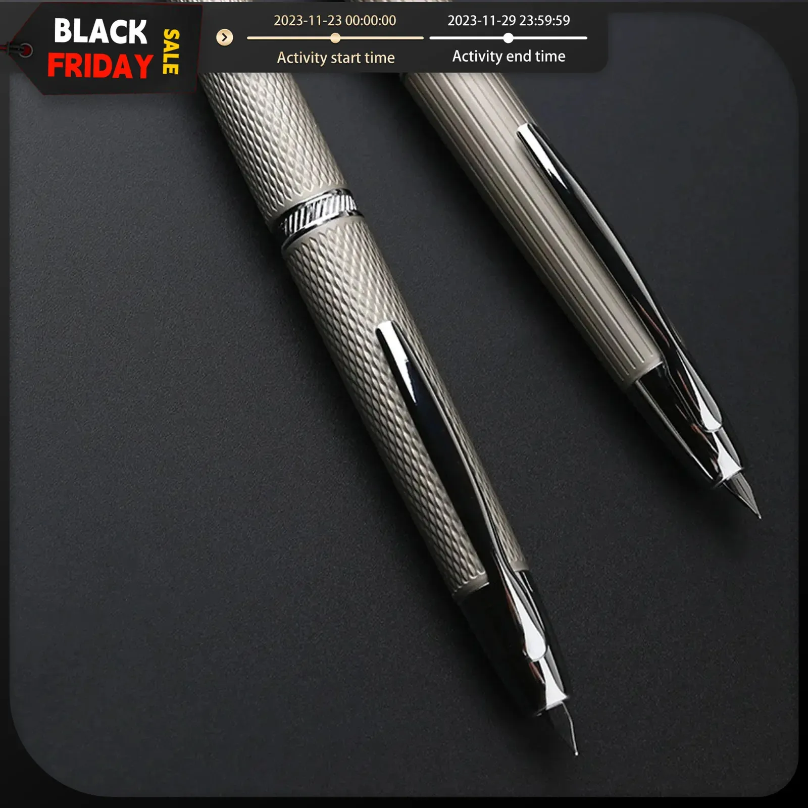 Wholesale Majohn A1 AK1 Press Refillable Fountain Pen With Fish Scale