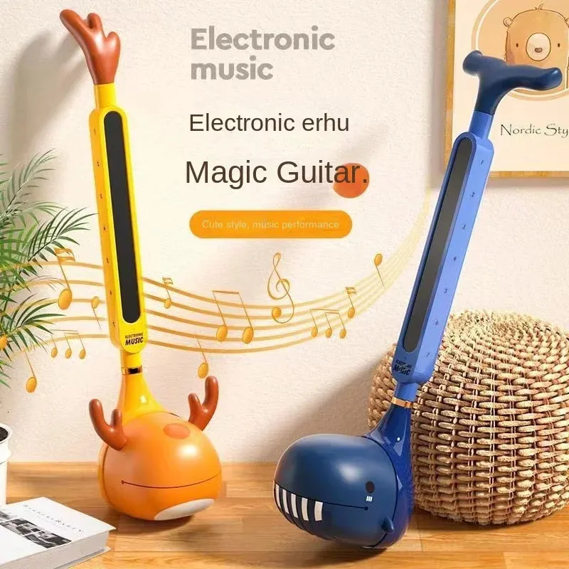 Tastiere Pianoforte Otamatone Strumento musicale elettronico giapponese Sintetizzatore portatile Divertenti suoni magici Regalo per bambini 231201