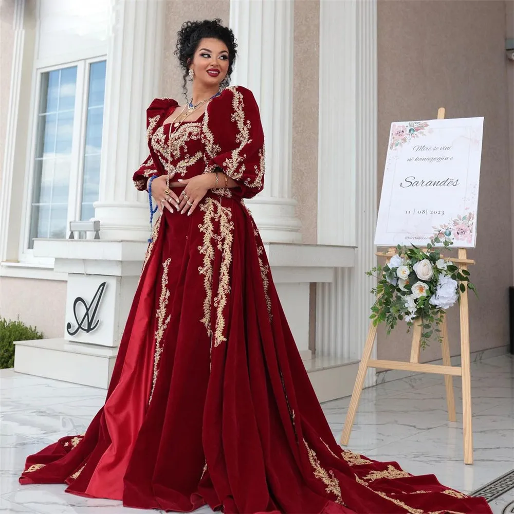 Islamic Arabic Lace Dress Evening Gowns Dubai Muslim Wedding Tulle Abaya  Party | eBay