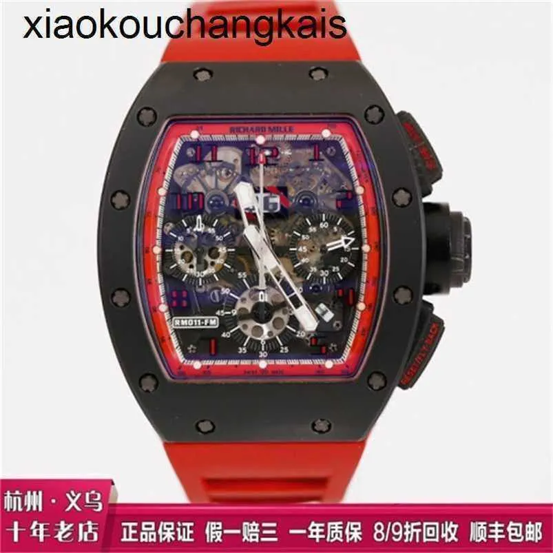 Montre Miers RichasMilers Bbr Factory Tourbillon Fibre de carbone Millers Swiss Waterproof Top Clone 011Me chCer gMat erialDat eTim hanicalMov ementClo ckWor ldTop