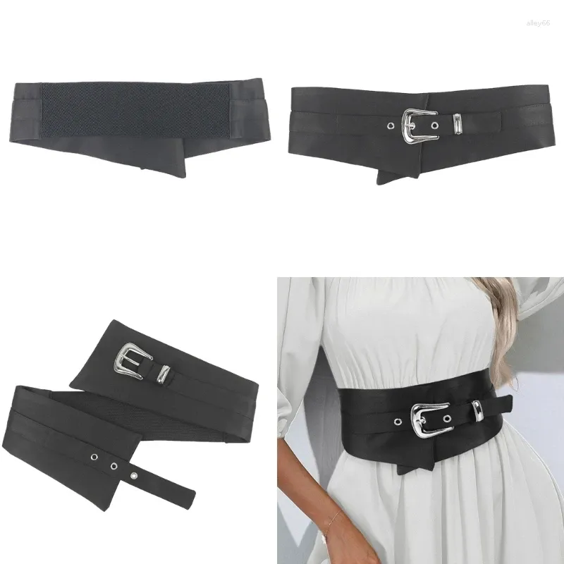 Ceintures d'hiver large ceinture tout assorti mode Corset bande taille universelle Waspie robe accessoires décoratifs ceinture