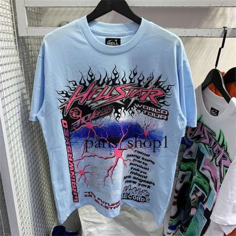 DHgate.com:Men's Lanvins T-shirts 2023 Hellstar Shirt