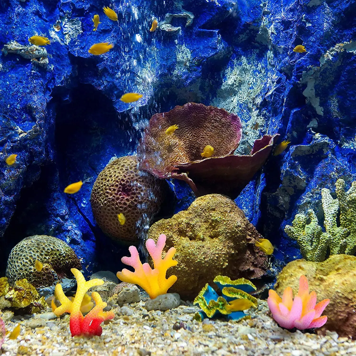 Corail 5/10 pièces Aquarium Mini corail artificiel résine récif de corail mignon ornemental bricolage Artcraft Fish Tank terres Aquarium décor acuario 231201