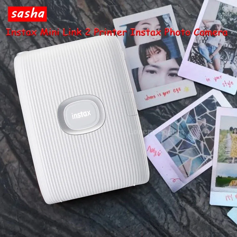 Original Instax Mini Link 2 طابعات الكاميرا PRINTER PO لآلة فيلم الهاتف الذكي 231221