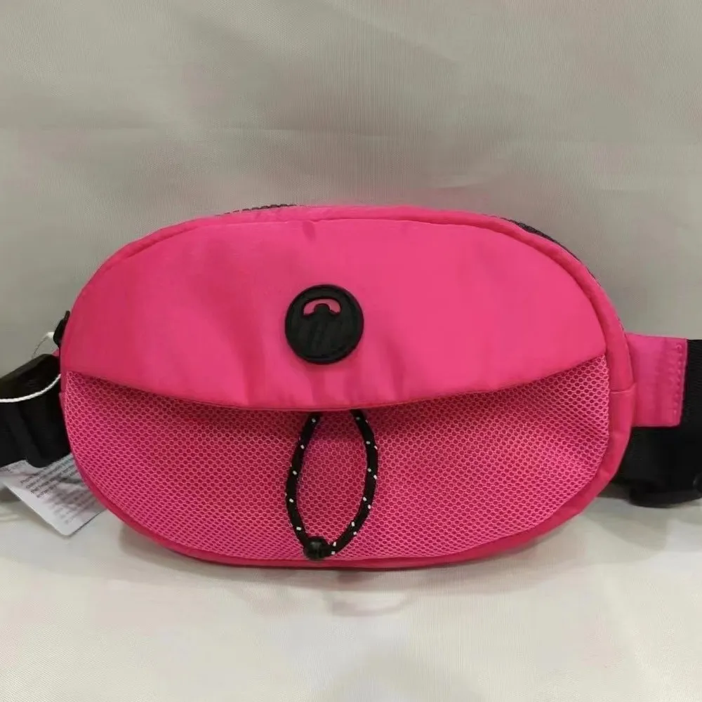 fashion sport waist bags lulu belt bag nylon phone holder running yoga sports funny pack everywhere go mini purse key pouch cross body chest bag crossbody bag