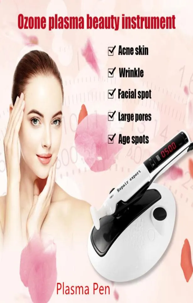 Fibroblaste Portable Plasma stylo paupière levage Ozone PlasmaPen Anti rides soins de la peau resserrement tache taupe dissolvant beauté Mac3958795