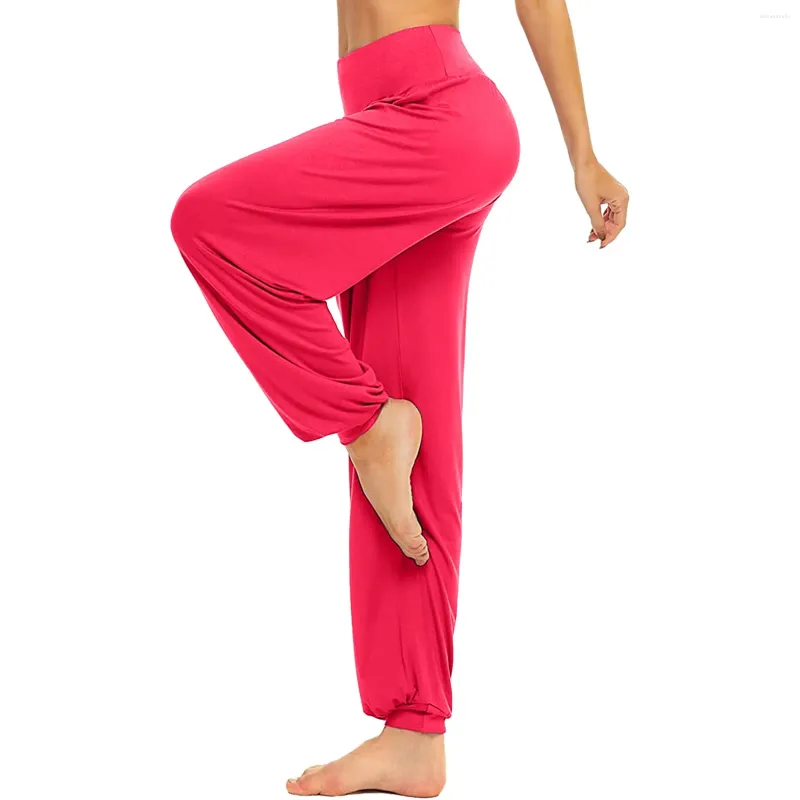 Active Pants Women'S Flare Yoga Women Spring Autumn Sport Clothes 2023 Casual Loose High Waist Trousers Leggins Deportivo Mujer #54