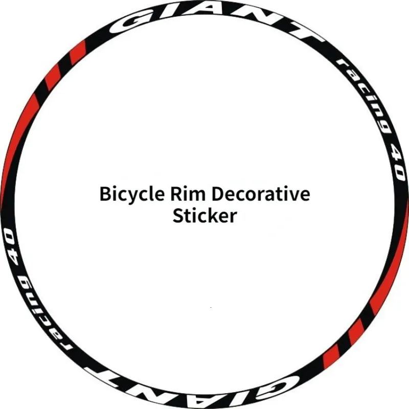 Adesivos de conjuntos de grupos de bicicleta para bicicleta MTB adesivo de aro de bicicleta decalques de roda 26 "27,5" 29 "filme decorativo à prova d'água para ciclismo acessórios para mountain bike 231130