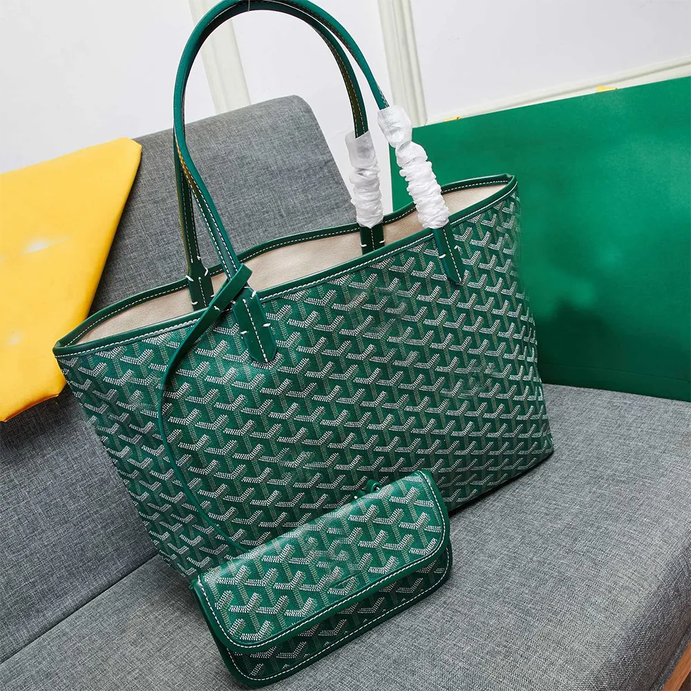 Bolso de diseñador grande Bolso de mano de diseñador Gayard verde tiene bolso de embrague Bolsos de lujo de cuero livianos Bolso de hombro de dieciséis colores