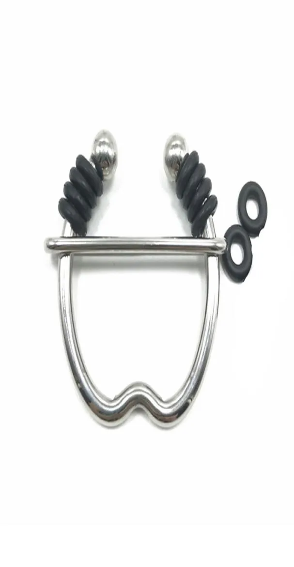 Último anel peniano clipe de bola escrotal testículos braçadeira dispositivo bondage cbt brinquedos sexuais para homens 40mm 45mm 50mm2610439
