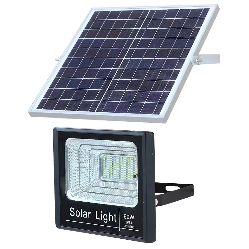Faro LED Solare 25W Con Telecomando - Luce Fredda Per Esterno - Faretto Da Giardino - Foto 3