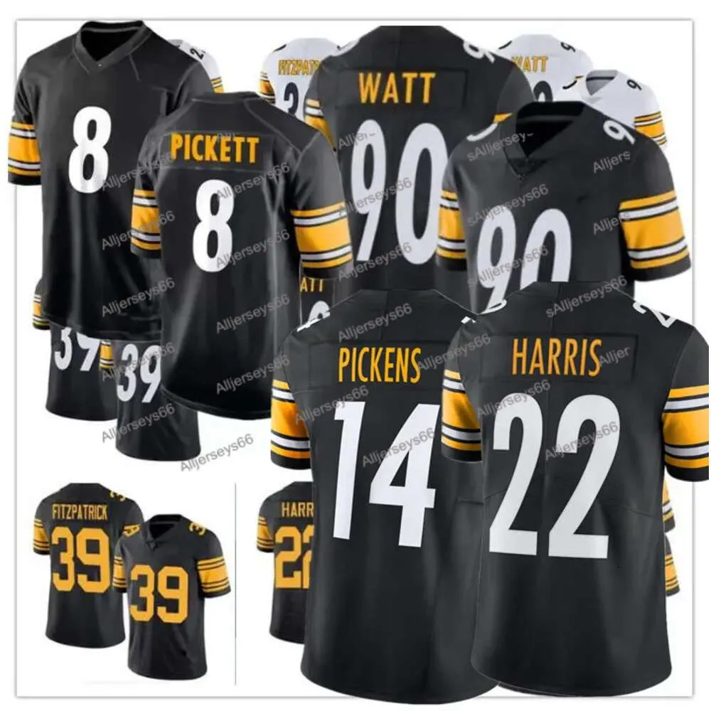 Großhandel 18 Diontae Johnson 10 Mitchell Trubisky Pat Freiermuth Franco Harris Ben Roethlisberger Alex Highsmith James Harrison Jaylen Warren Hines Fedex