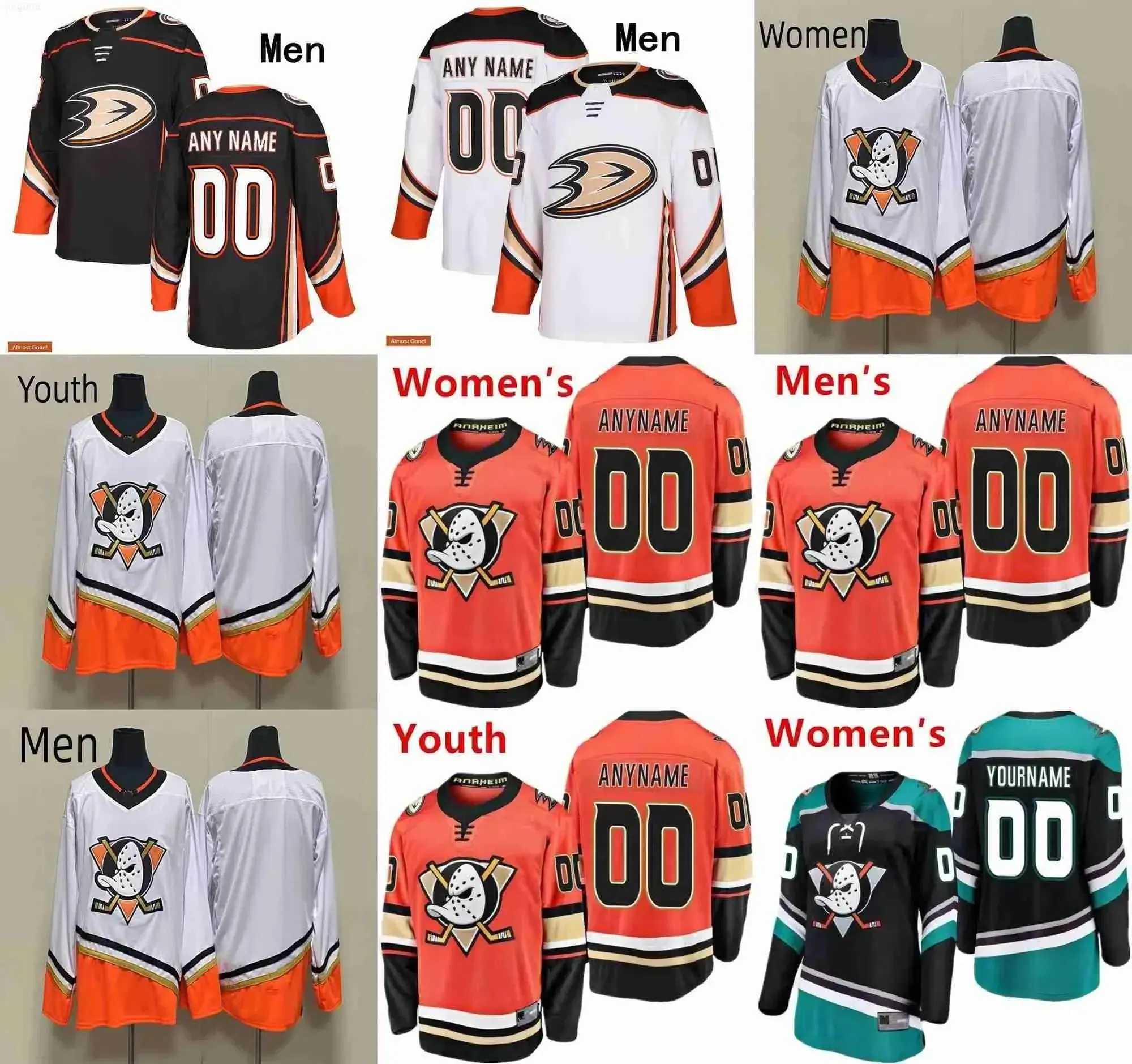 Maglie da hockey Anaheim''Ducks'' 11 Trevor Zegras 19 Troy Terry 16 Ryan Strome 33 Jakob Silfverberg 22 Shattenkirk 26 McGinn 21 Isac Lundestro